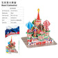 3D Three-dimensional Puzzle World Famous Architectural Puzzle Big Ben White House Children's Toy Classroom Hand Gift