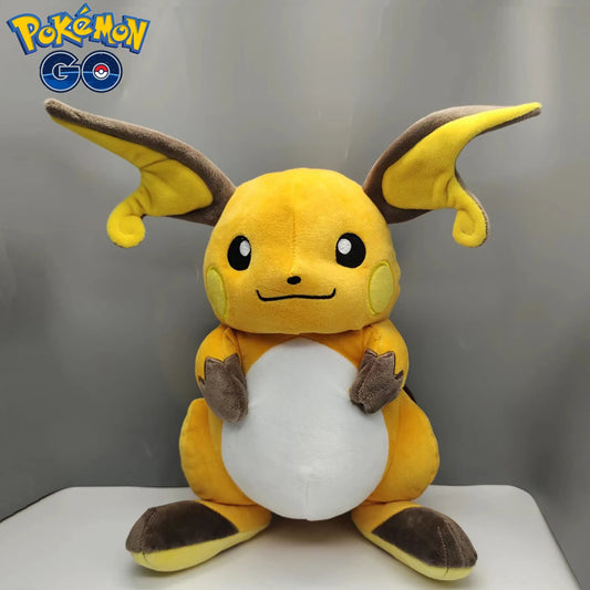 30cm New Pokemon Pikachu Plush Toys Kawaii Pokemon Raichu Plush Toy Cute Anime  Raichu Stuffed Doll Birthday Gifts for Kids