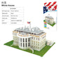 3D Three-dimensional Puzzle World Famous Architectural Puzzle Big Ben White House Children's Toy Classroom Hand Gift