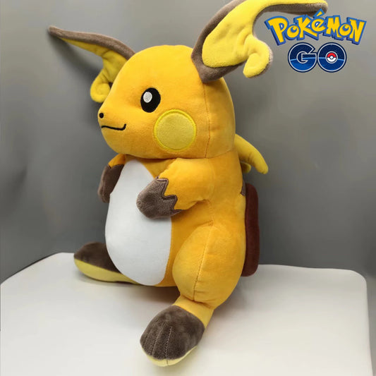 30cm New Pokemon Pikachu Plush Toys Kawaii Pokemon Raichu Plush Toy Cute Anime  Raichu Stuffed Doll Birthday Gifts for Kids